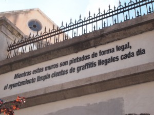 Muros autorizados para Graffitis