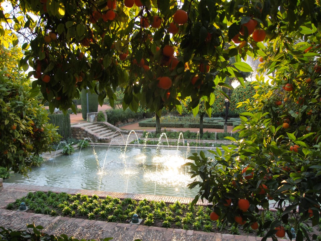 Jardínes de El Alcazar.